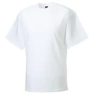 Russell Europe Mens Workwear Short Sleeve Cotton T-Shirt