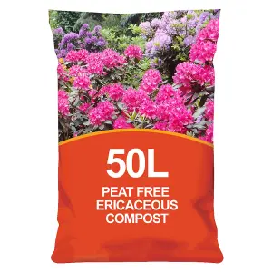 Peat Free Specially Formulated Ericaceous Horticulture Compost - 50L