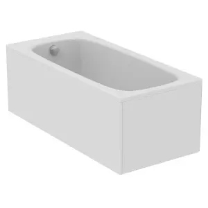 Ideal Standard i.life Gloss White Twin ended Easy access bath (L)1495mm (W)695mm