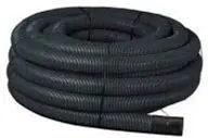 110mm X 50m Black Twinwall Duct Coil (£115.90)