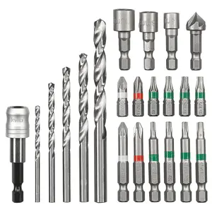 Einhell 49108806 22 Piece HSS Drill and Screwdriver Bit Set