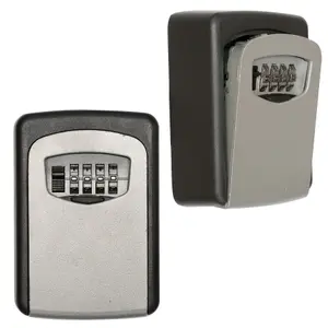 KCT 2 Pack  Wall Mount Combination Key Safe