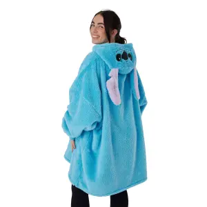 Lilo & Stitch Womens/Ladies Hoodie Blanket Blue (One Size)