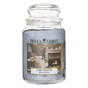 Prices Fragrance Collection Cosy Nights Large Jar Candle