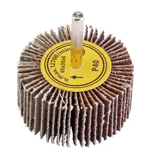 Draper  Abrasive Flap Wheel, 60 x 30mm, 40 Grit 76466