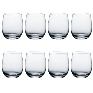 Ravenhead Set Of 8 Kings Mixer Glass 360ml - Clear