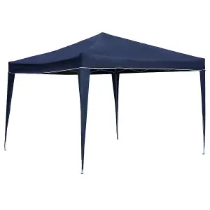 3Mx3M Foldable Pop Up Gazebo Marquee Tent For Camping - Includes Free Carry Bag