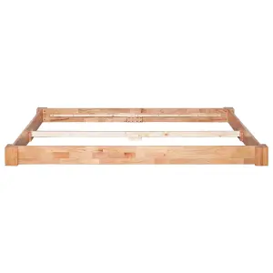 Berkfield Bed Frame Solid Oak Wood 160x200 cm