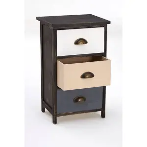 Interiors by Premier Urban Loft 3 Drawers Chest, Delivered Fully Assmbled