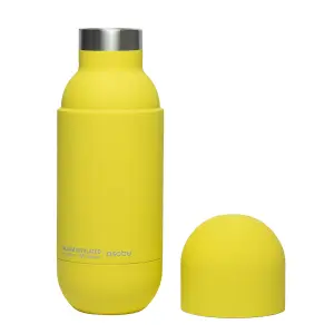 Orb Stainless Steel Insulated Water Bottle Yellow 400ml