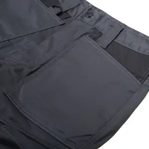 Apache Industrial Wear Grey & black Men's Holster pocket trousers, W32" L31"