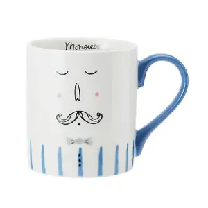 Mikasa Monsieur 280ml Straight-Sided Mug