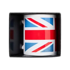 Pyramid International Union Jack Mug Blue/White/Red (One Size)