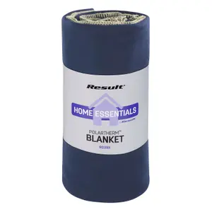 Result Winter Essentials Polartherm Blanket Marine Navy (One Size)