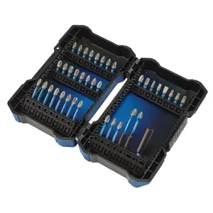 Draper Expert Impact Screwdriver Bit Set, 1/4" Hex (38 Piece) 04929