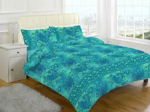 Jasmin Love Heart Flowers Floral Printed Duvet Cover Set