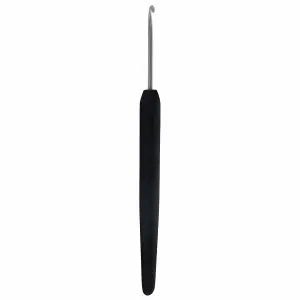 ALUMIN S CHK SE 5 - Crochet Hook: Silver Aluminium: 15cm x 5.00mm - KnitPro