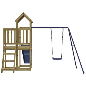 Berkfield Outdoor Playset Impregnated Wood Pine