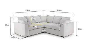 Colbee Corner Sofa Suite / Living Room Sofa