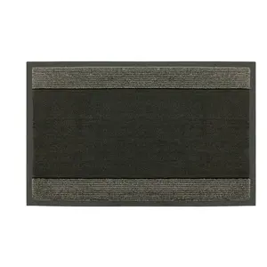 Miracle Barrier Doormat Charcoal / 0.65cm H x 40cm W x 60cm L