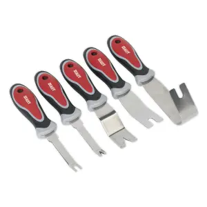 Sealey Door Panel & Trim Clip Removal Tool Set 5pc RT006