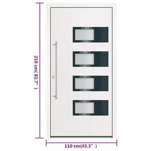 Prehung Front Door 210cm H x 110cm W