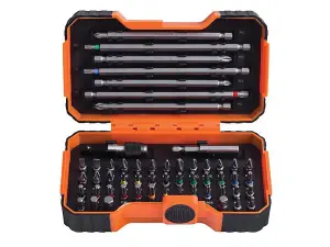 Bahco - 59/S54BC Colour-Coded Bit Set, 54 Piece