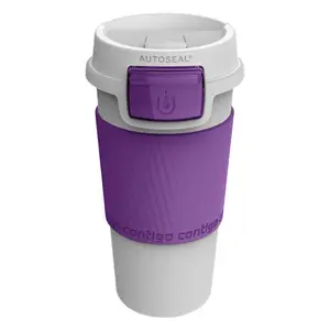 Maison by Premier Contigo Morgan White And Lilac 355ml Auto Seal Mug