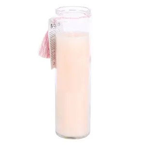 Something Different The Sun Grapefruit Tube Candle Pink/White (One Size)