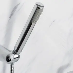 Bristan Divine Polished Chrome effect Surface-mounted 2 Tap Hole Shower mixer Tap