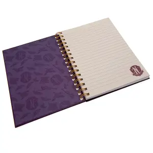 Wednesday A5 Notebook Purple/Yellow (One Size)