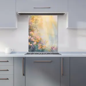 Ava Sterling: 00007 Premium Glass Kitchen Splashback W600mm x H750mm