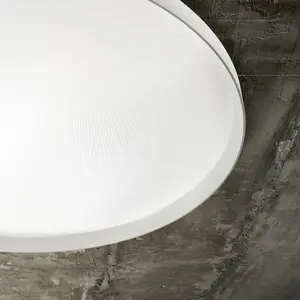 Luminosa Fly Decorative Round Simple Flush White, 3000K