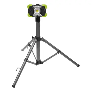 Sealey Portable Floodlight 15W COB LED Telescopic Tripod 1500 Lumen LED1500PBKIT