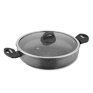 Cerastone 30cm Low Casserole Graphite