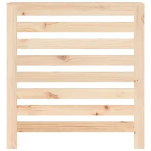 Berkfield Radiator Cover 79.5x19x84 cm Solid Wood Pine