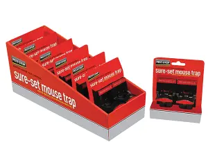 Pest-Stop (Pelsis Group) - Sure-Set Mouse Trap (Twin Pack)