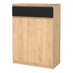 Naia Shoe Cabinet with 2 Doors +1 Drawer