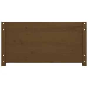 Berkfield Day Bed Honey Brown 90x200 cm Solid Wood Pine