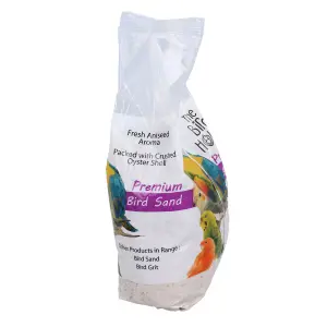 2kg Premium Parrot Bird Sand Calcium & Minerals Help Aid Digestion Cage Litter