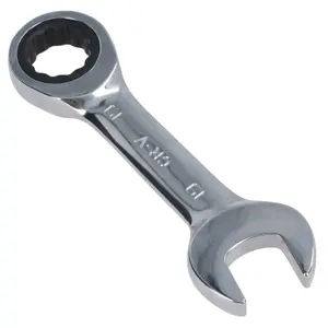 19mm Stubby Ratchet Combination Spanner Metric Wrench 72 Teeth SPN12