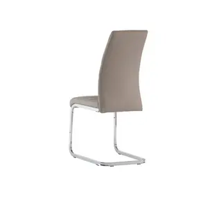 Ilana Upholstered Dining Chair Cappuccino / 1