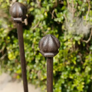 Vintage Cast Iron Garden Horse Boot Brush Scraper & Boot Jack