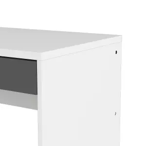 Tvilum Liten Grey 1 drawer Desk (H)765mm (W)747mm (D)482mm