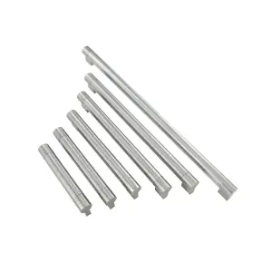 Securit Bar Handle Nickel (12.8 x 2.2cm)