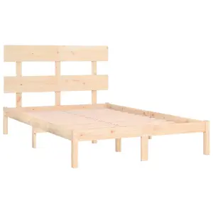 Berkfield Bed Frame Solid Wood 180x200 cm 6FT Super King