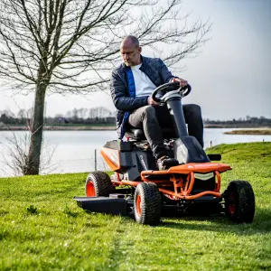 Yard Force ProRider E559 Battery-Powered Electric Ride-on Lawnmower