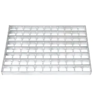 100 x 110cm Heavy Duty Galvanized Steel Drain Cover Grate