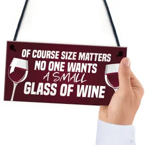 Red Ocean Funny Home Bar Signs Novelty Wine Gifts Man Cave Hanging Pub Signs Funny Gifts For Her Friend