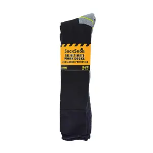 Sock Snob - 6 Pack Long Work Socks 6-11